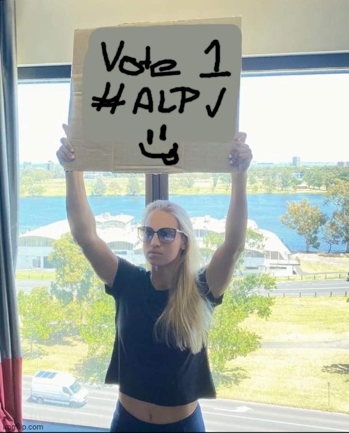 Hot girl voting labor | image tagged in julia | made w/ Imgflip meme maker