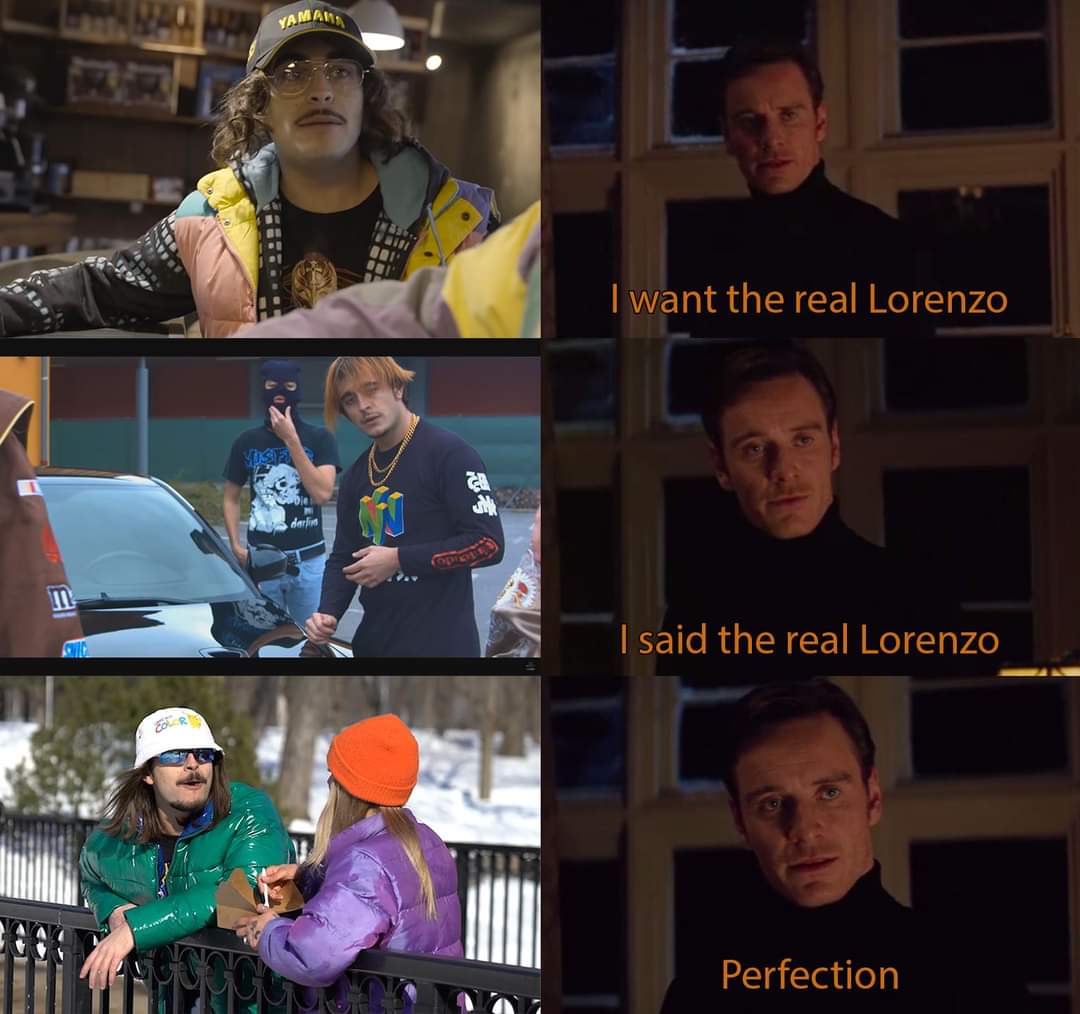 The Real Lorenzo Blank Meme Template
