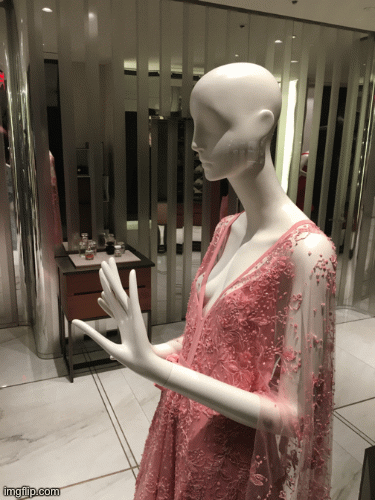 Another Lost Glove | image tagged in gifs,fashion,window design,elie saab,lost glove | made w/ Imgflip images-to-gif maker