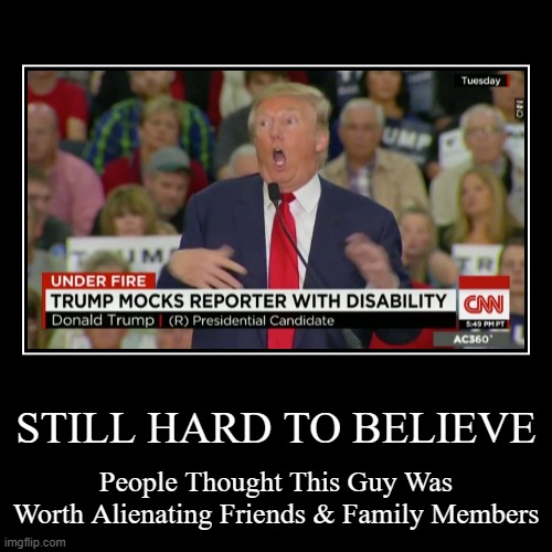 image tagged in funny,demotivationals,trump | made w/ Imgflip demotivational maker