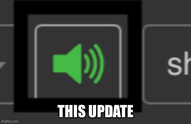 THIS UPDATE | made w/ Imgflip meme maker