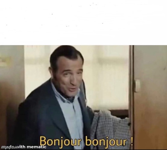 OSS 117 bonjour | image tagged in oss 117 bonjour | made w/ Imgflip meme maker