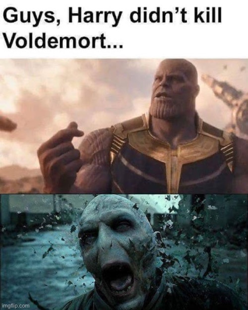 Mind blown | image tagged in harry potter,avengers infinity war | made w/ Imgflip meme maker