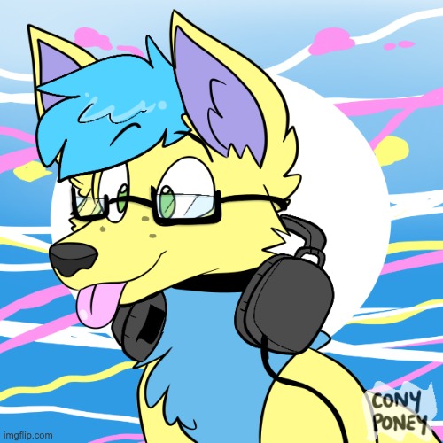 hee sparkle dog fursona | made w/ Imgflip meme maker