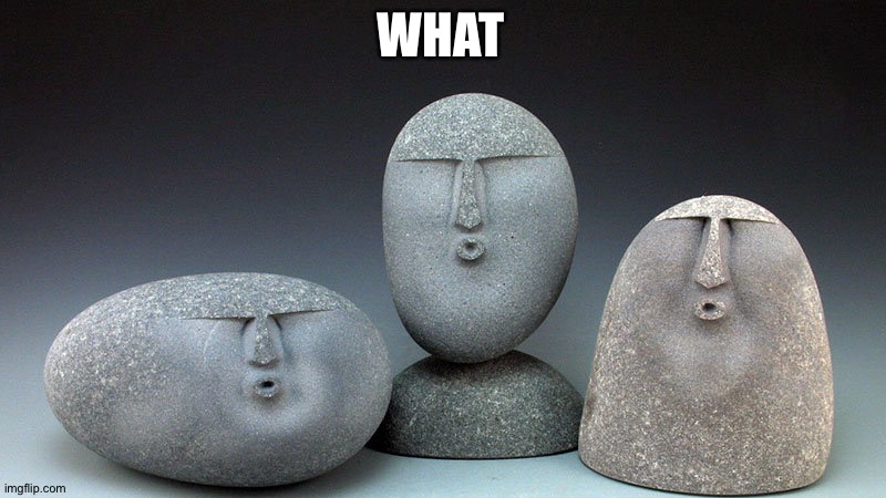 Oof Stones | WHAT | image tagged in oof stones | made w/ Imgflip meme maker