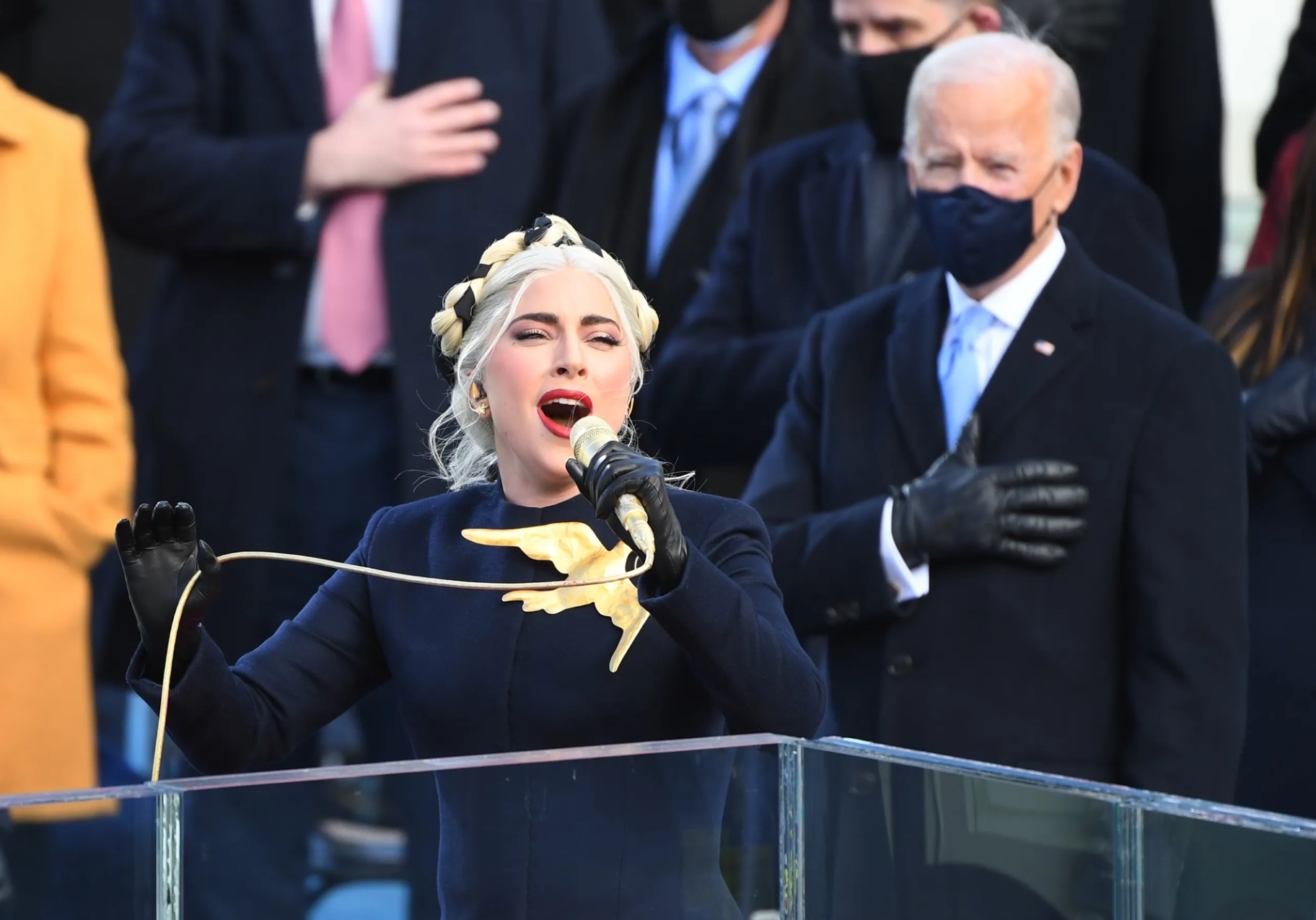 Gaga and Libby Blank Meme Template