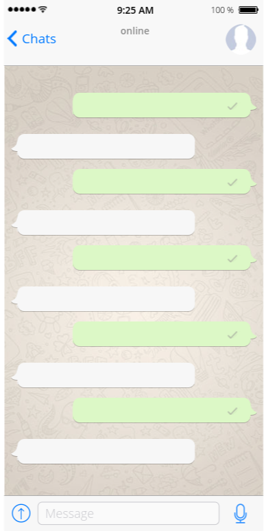 Chat Blank Meme Template