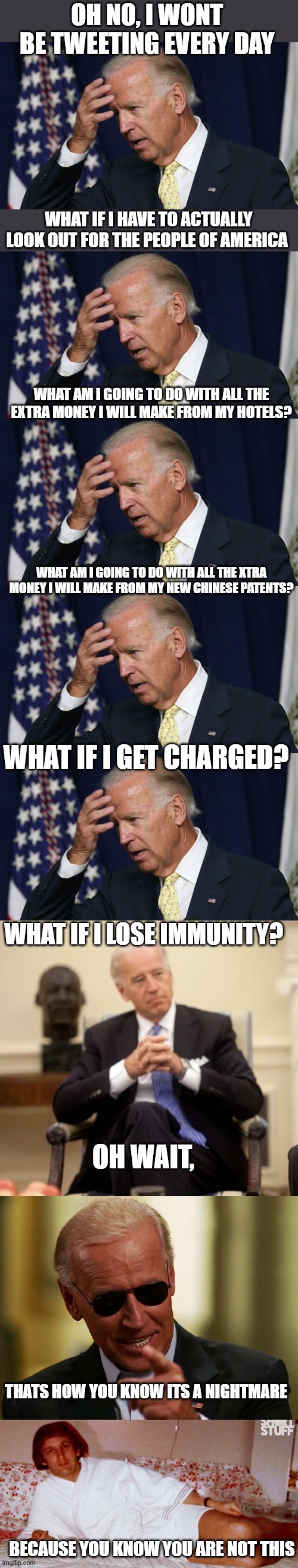 Face it republicans “China joe” is a lot better than Racist tRUMP (Trump had more dealings in China than Joe btw) | image tagged in joe biden,election,inauguration | made w/ Imgflip meme maker