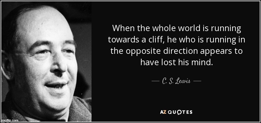 C. S. Lewis | image tagged in c s lewis | made w/ Imgflip meme maker