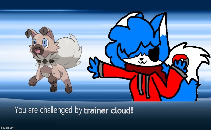 Clouddays challenges you! | image tagged in trainer cloud challenges you | made w/ Imgflip meme maker