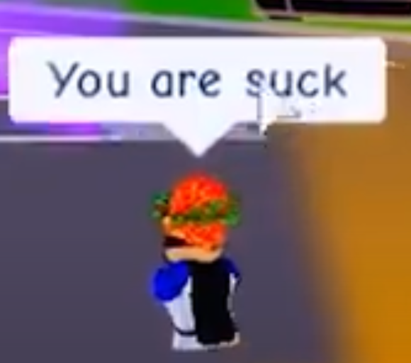 you are suck Blank Meme Template