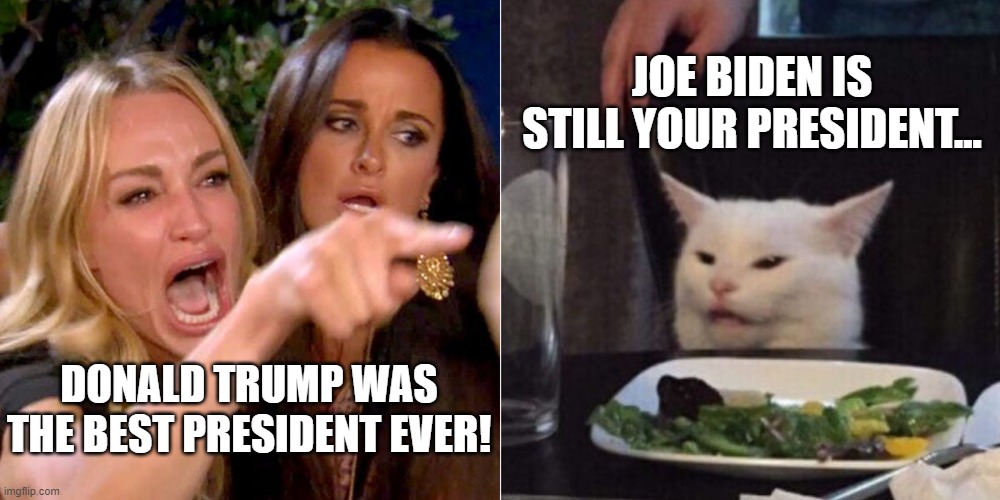 Best president EVER | JOE BIDEN IS STILL YOUR PRESIDENT... DONALD TRUMP WAS THE BEST PRESIDENT EVER! | image tagged in joe biden | made w/ Imgflip meme maker