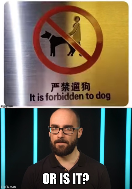 Ohh no | OR IS IT? | image tagged in vsauce | made w/ Imgflip meme maker