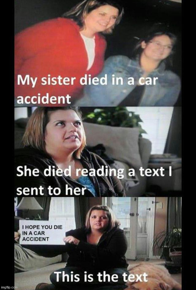 image tagged in dark humor | made w/ Imgflip meme maker