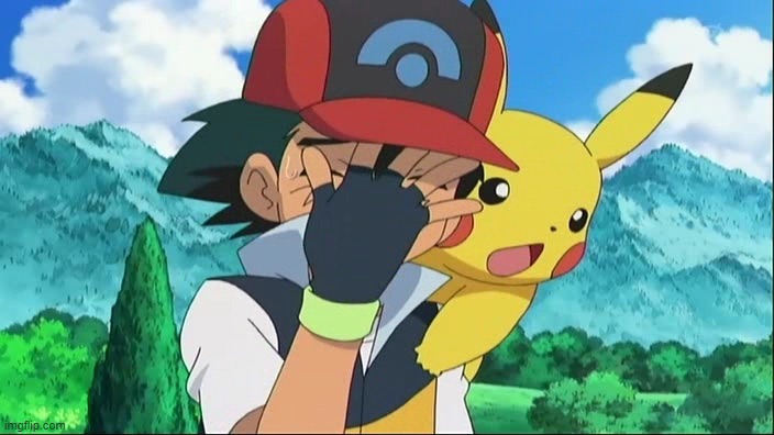 Ash Ketchum Facepalm | image tagged in ash ketchum facepalm | made w/ Imgflip meme maker