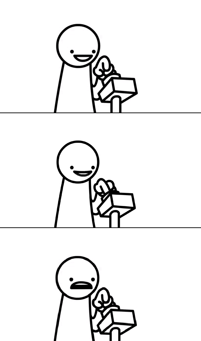 Asdfmovie I wonder what this does Blank Meme Template