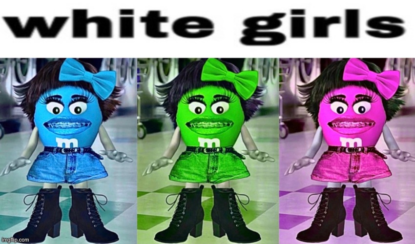 white girls attack | image tagged in white girls,dumb white girl,funny,memes,gifs,gaming | made w/ Imgflip meme maker