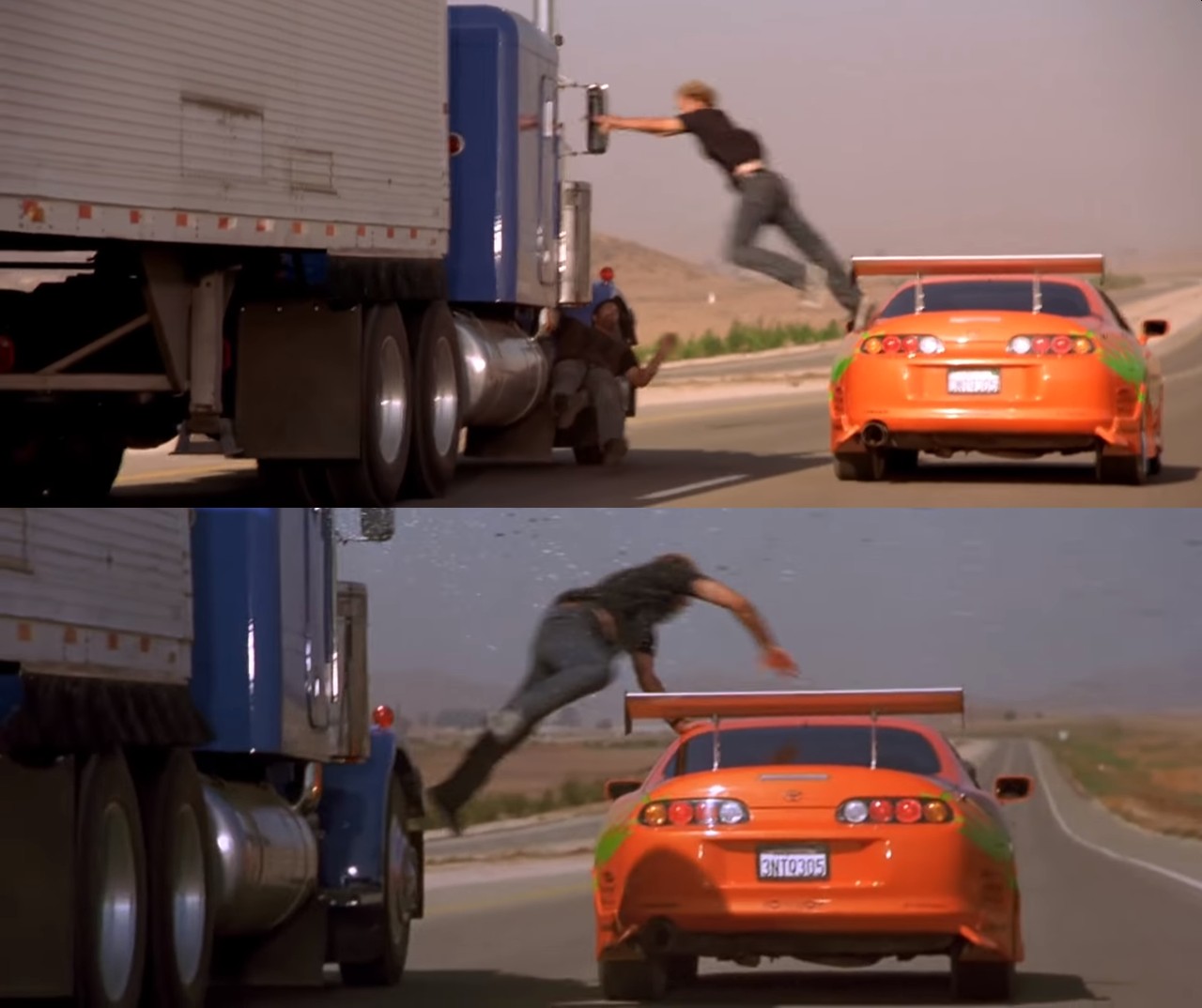 Truck Fast and Furious Blank Meme Template