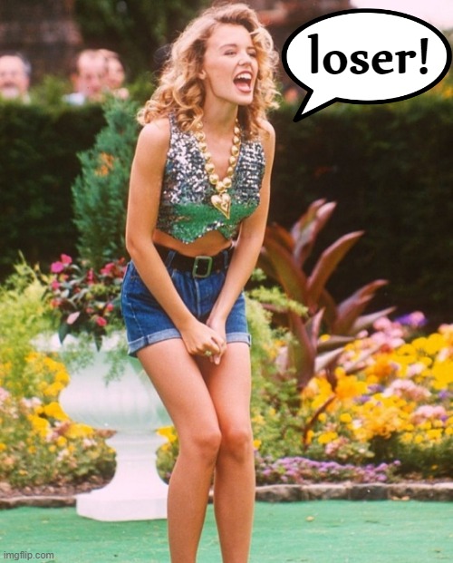 no u | loser! | image tagged in kylie young,loser | made w/ Imgflip meme maker