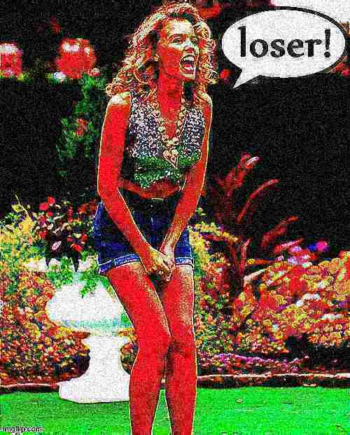 High Quality Kylie loser deep-fried 2 Blank Meme Template