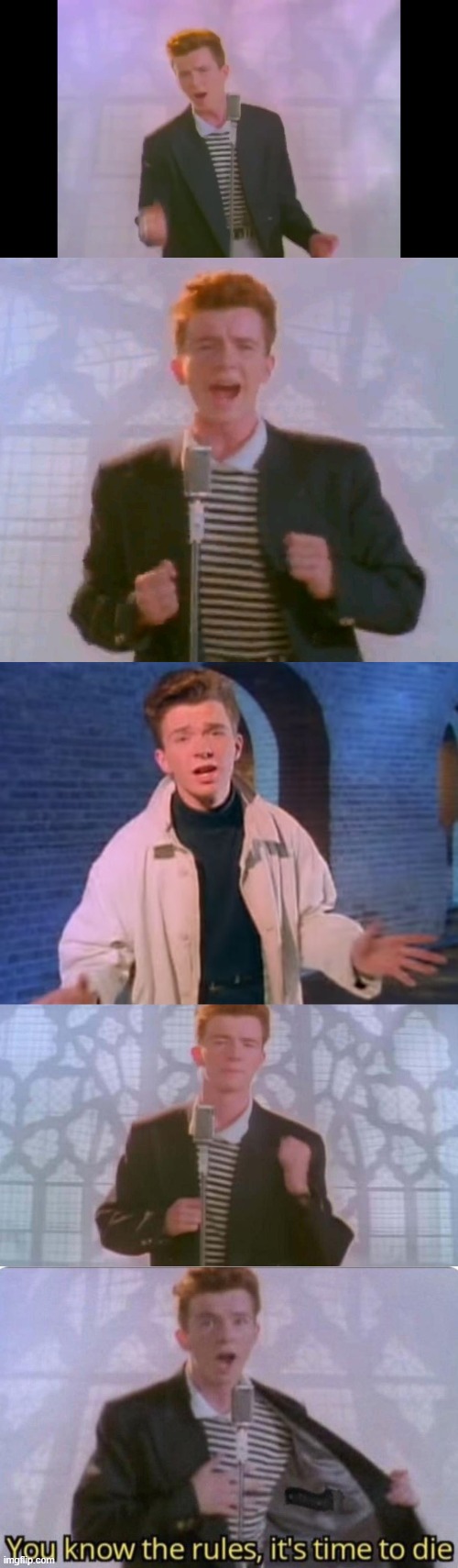 image tagged in rick astley,never gonna give it up,rick astley never gonna let you down,never gonna give you up | made w/ Imgflip meme maker