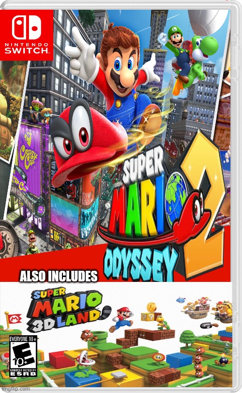 Is it possible to have Super Mario Odyssey 2 for Switch?