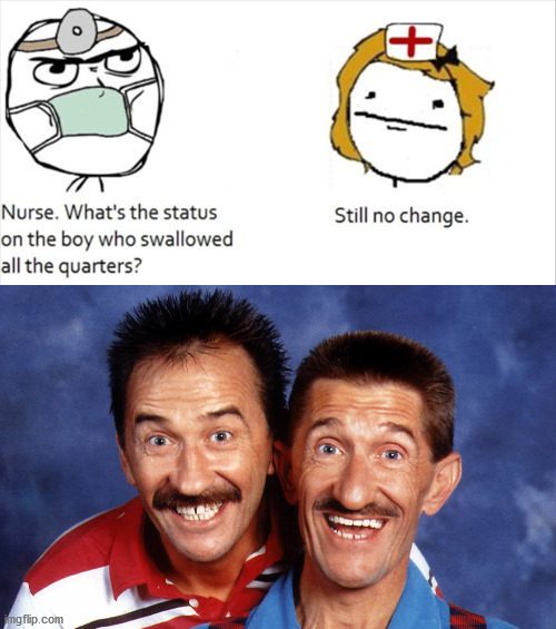 image tagged in chuckle brothers,eye roll | made w/ Imgflip meme maker