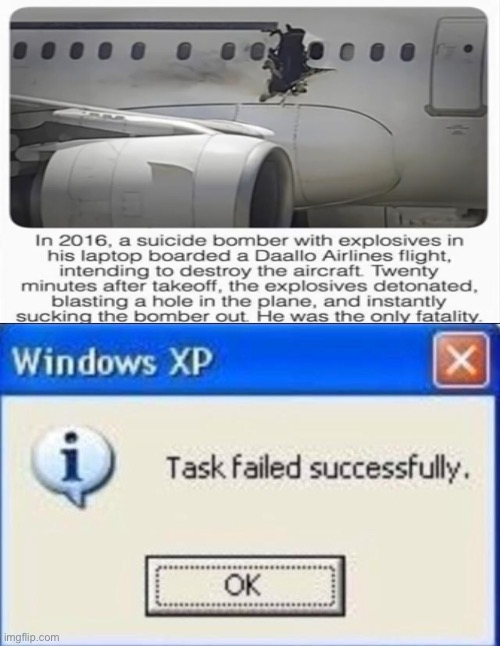 When you didn’t think the plan thoroughly... | image tagged in task failed successfully,news | made w/ Imgflip meme maker