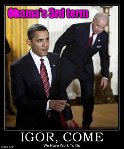 Obama's 3rd term | image tagged in conservatives | made w/ Imgflip meme maker