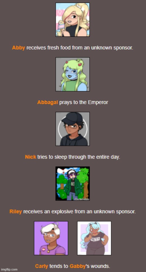Day 1 (3) | image tagged in hunger games | made w/ Imgflip meme maker