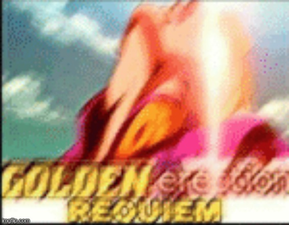 giorno golden erection Blank Meme Template