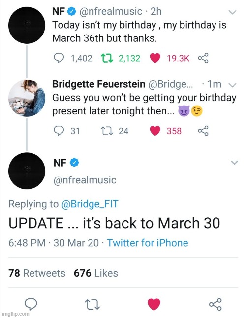https://imgflip.com/m/NF_fans | made w/ Imgflip meme maker