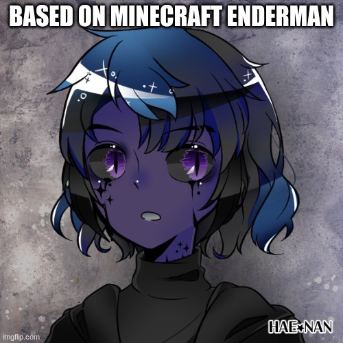 HEY BUNBUN! THIS IS THE LINK! https://picrew.me/image_maker/183050 | BASED ON MINECRAFT ENDERMAN | made w/ Imgflip meme maker