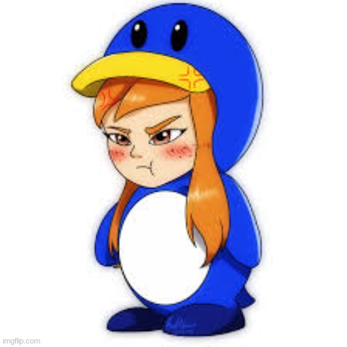 penguin meggy | image tagged in penguin meggy,memes | made w/ Imgflip meme maker