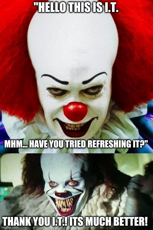 Pennywise Meme Template