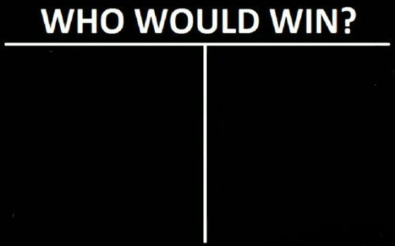 who would win dark mode Blank Meme Template