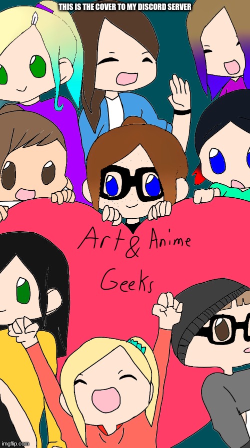 More Art | THIS IS THE COVER TO MY DISCORD SERVER | made w/ Imgflip meme maker