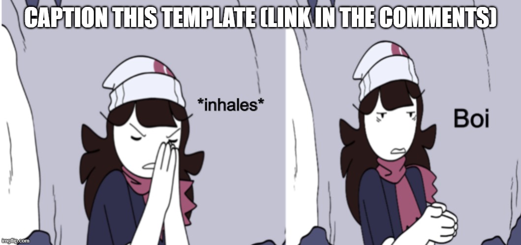 Jaiden Animations boi | CAPTION THIS TEMPLATE (LINK IN THE COMMENTS) | image tagged in jaiden animations boi | made w/ Imgflip meme maker