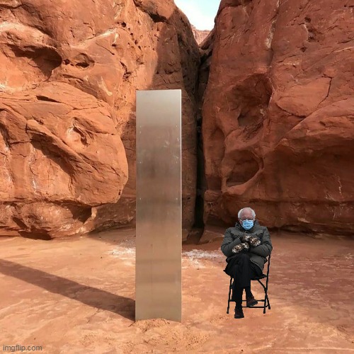 Utah monolith | image tagged in utah monolith | made w/ Imgflip meme maker