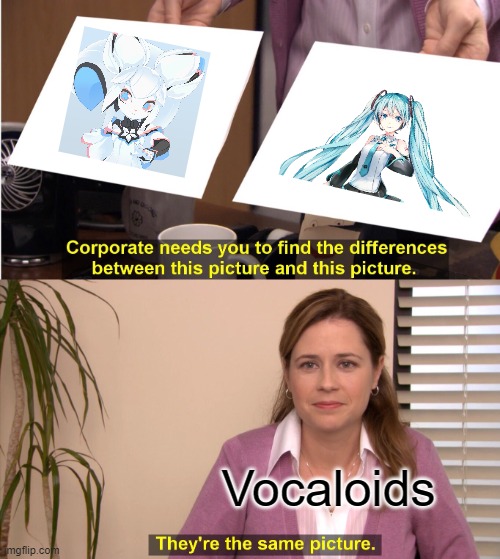 Oh my God, Kiki and Hatsune were the same! | Vocaloids | image tagged in memes,they're the same picture,anime,hatsune miku | made w/ Imgflip meme maker
