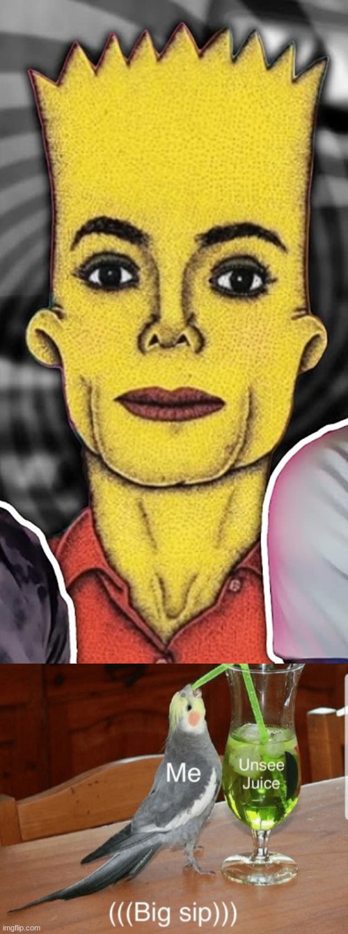 bert SIMPson | image tagged in unsee juice | made w/ Imgflip meme maker