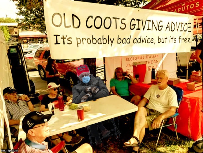 Old Coot Bernie | image tagged in bernie,mittens | made w/ Imgflip meme maker