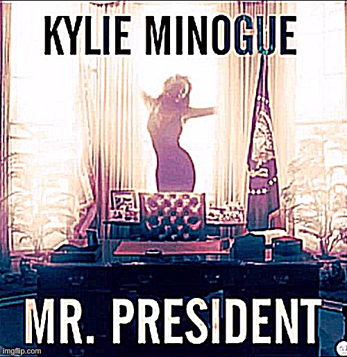 High Quality Kylie Mr. President sharpened x2 Blank Meme Template