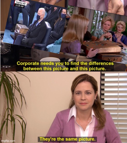 Where my #TGIF fans at? | image tagged in memes,they're the same picture,tgif,joe biden | made w/ Imgflip meme maker