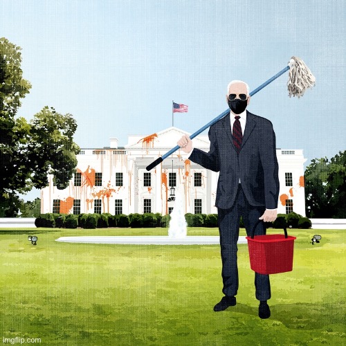 Joe Biden clean-up | image tagged in joe biden clean-up,joe biden,election 2020,biden | made w/ Imgflip meme maker