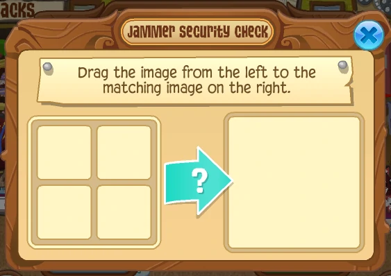 Jammer Security Check Blank Meme Template