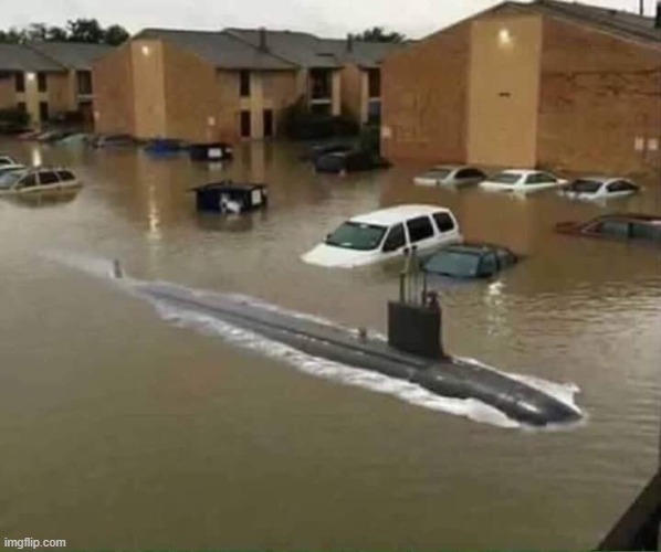 Submarine in Parking Lot | image tagged in submarine in parking lot | made w/ Imgflip meme maker