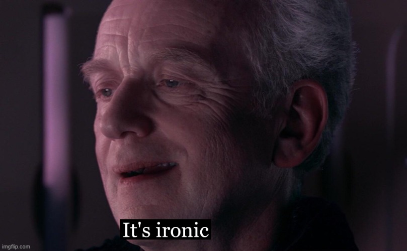 It's ironic HD | image tagged in it's ironic hd | made w/ Imgflip meme maker