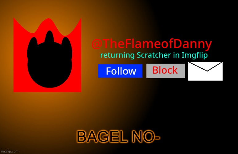 TFoD announcement template | BAGEL NO- | image tagged in tfod announcement template | made w/ Imgflip meme maker