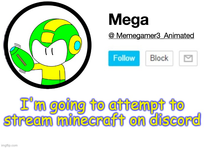 If anyone has discord and is in the msmg server, feel free to walk in on my falling from my mob grinder | I'm going to attempt to stream minecraft on discord | image tagged in mega msmg announcement template | made w/ Imgflip meme maker